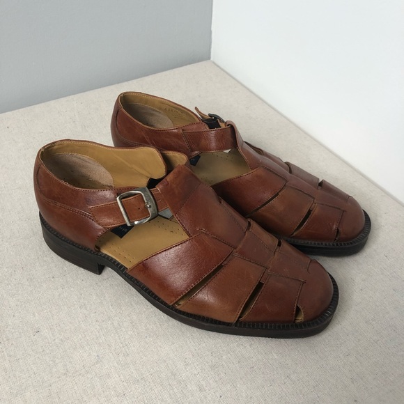 Giorgio Brutini Other - Men’s Giorgio Brutini Cognac Leather Sandals